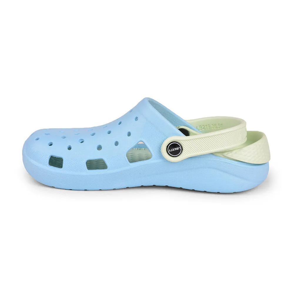 A-HA Blue Slingback Clogs For Women LPMXT-801 By Liberty