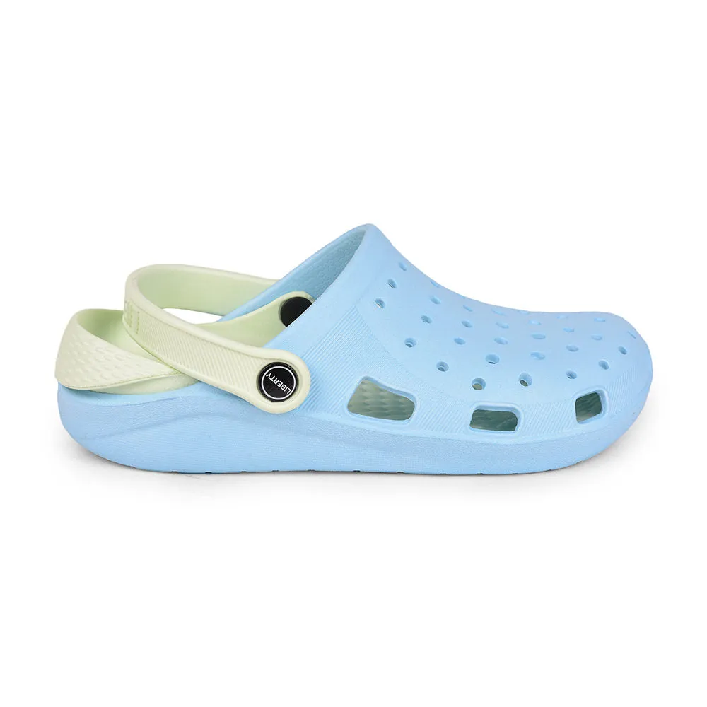 A-HA Blue Slingback Clogs For Women LPMXT-801 By Liberty