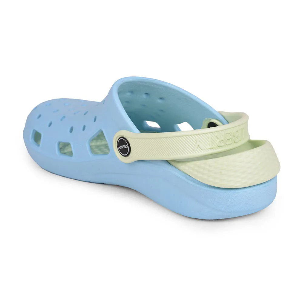 A-HA Blue Slingback Clogs For Women LPMXT-801 By Liberty
