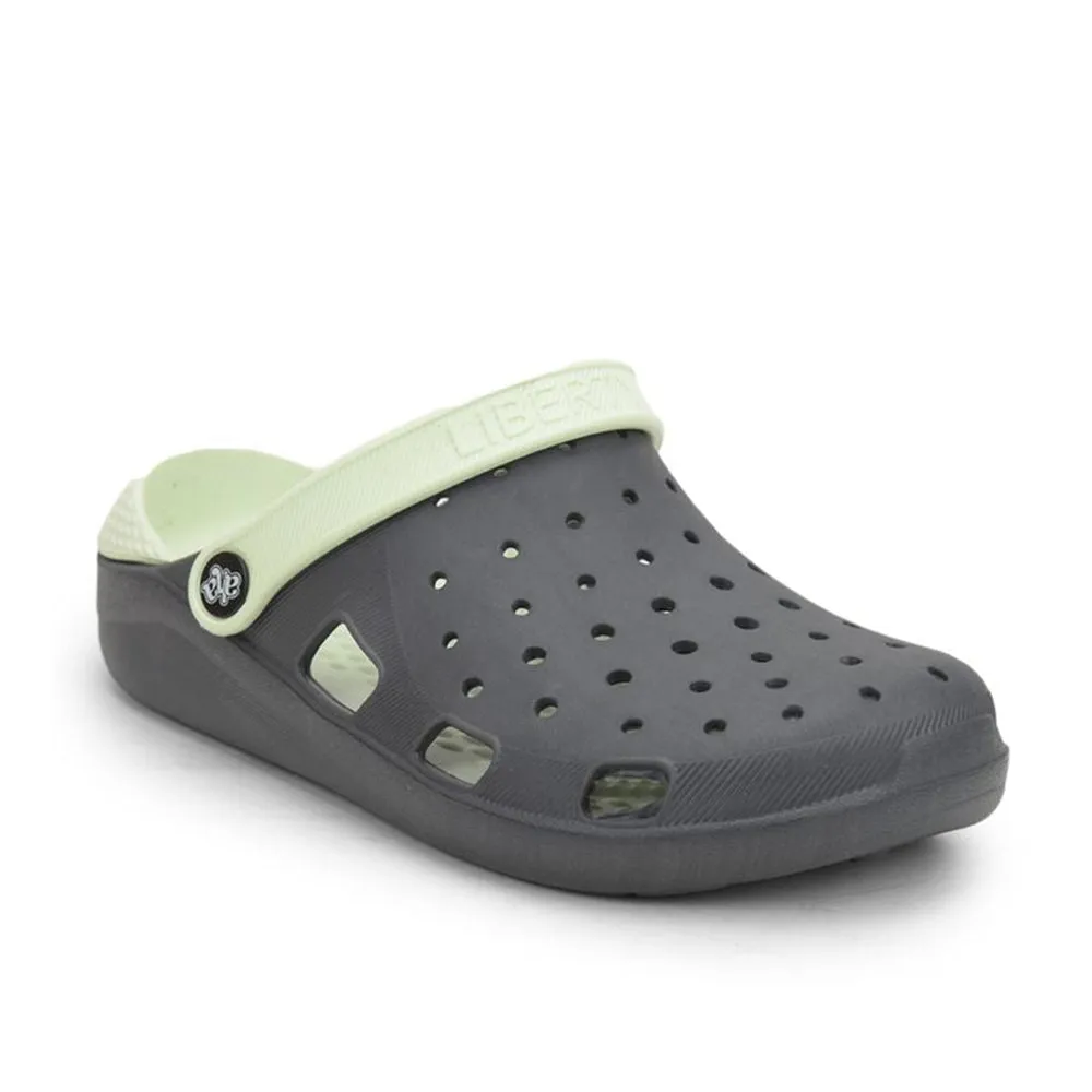 A-HA Dark Grey Slingback Clogs For Men LPMXT-800 By Liberty