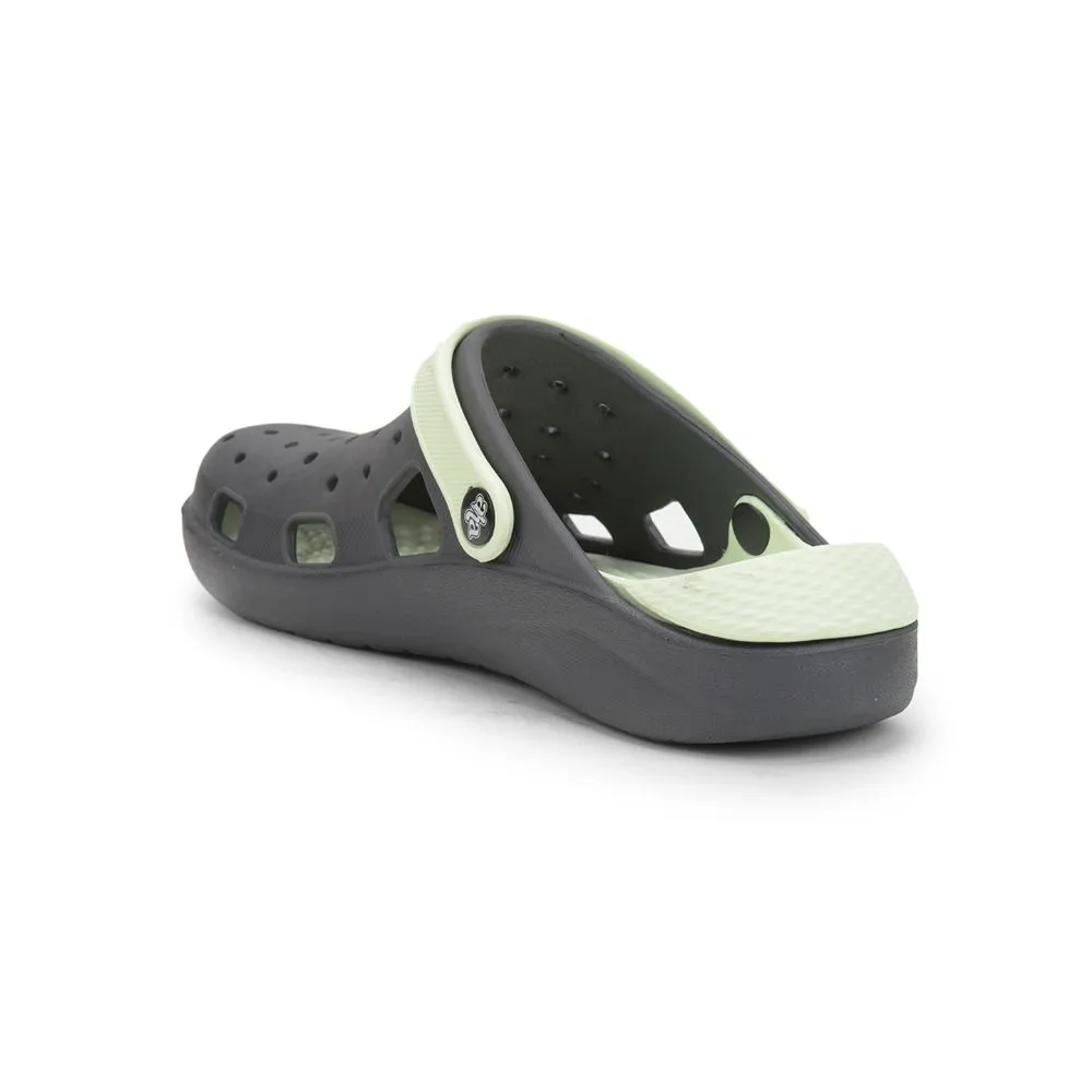 A-HA Dark Grey Slingback Clogs For Men LPMXT-800 By Liberty