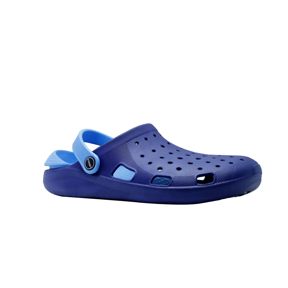 A-HA Navy Blue Slingback Clogs For Men LPMXT-800 By Liberty