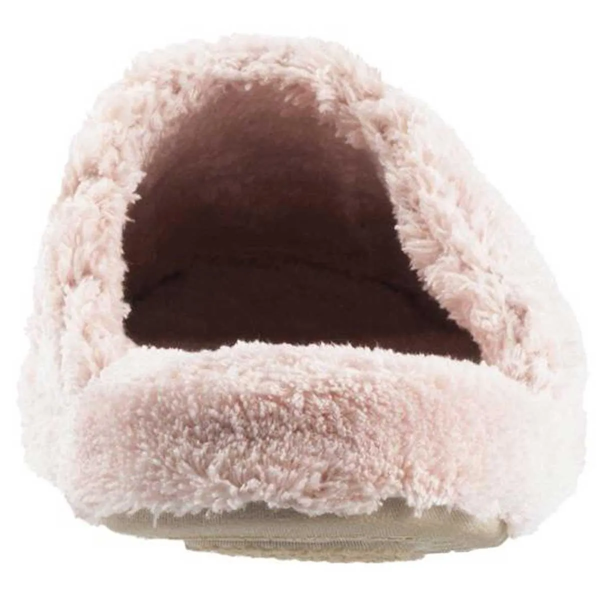 Acorn Women’s Clog - Spa Quilted Stitching Pink Comfort Terry, Large | A20123PINWL