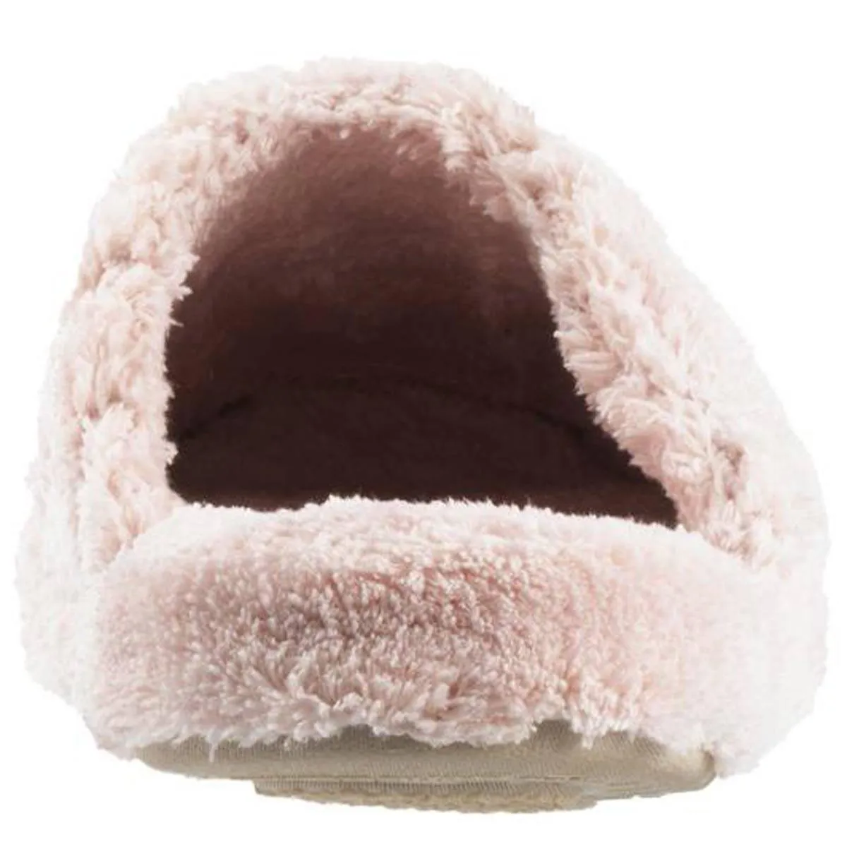 Acorn Women’s Clog - Spa Quilted Stitching Pink Comfort Terry, Small | A20123PINWS