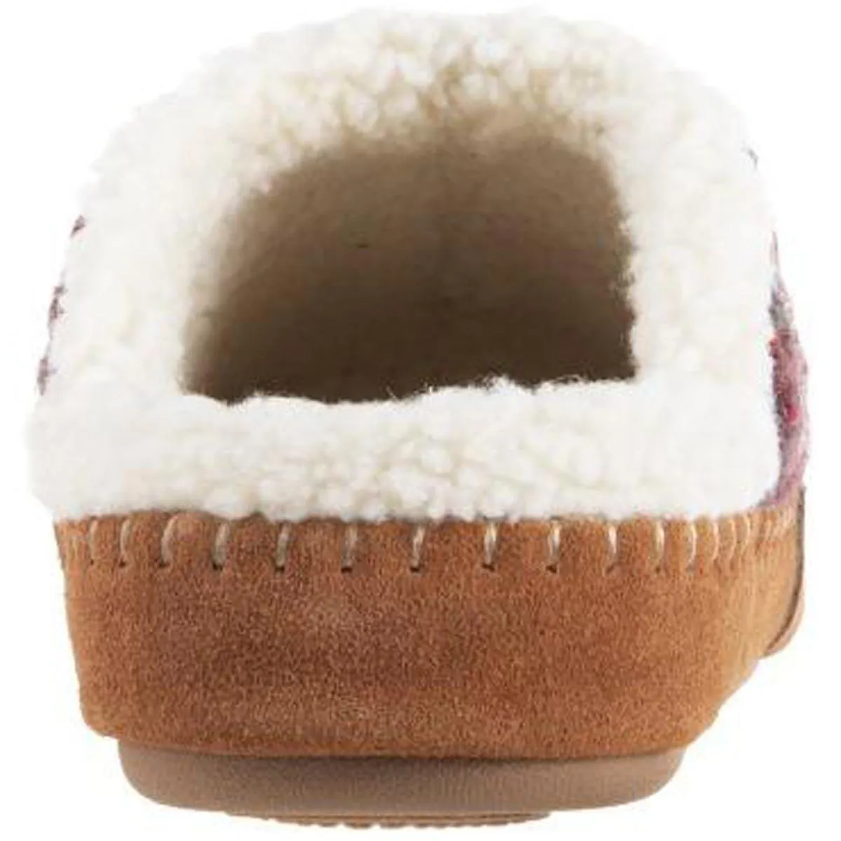 Acorn Women’s Clog - Sustainable Camden Garnet Wool Comfort, Large | A20136GARWL
