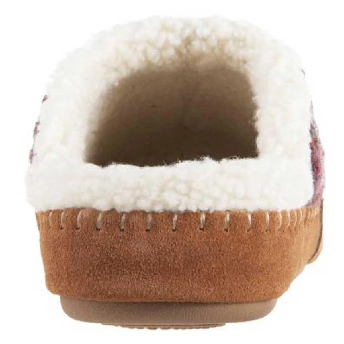 Acorn Women’s Clog - Sustainable Camden Garnet Wool Comfort, Medium | A20136GARWM