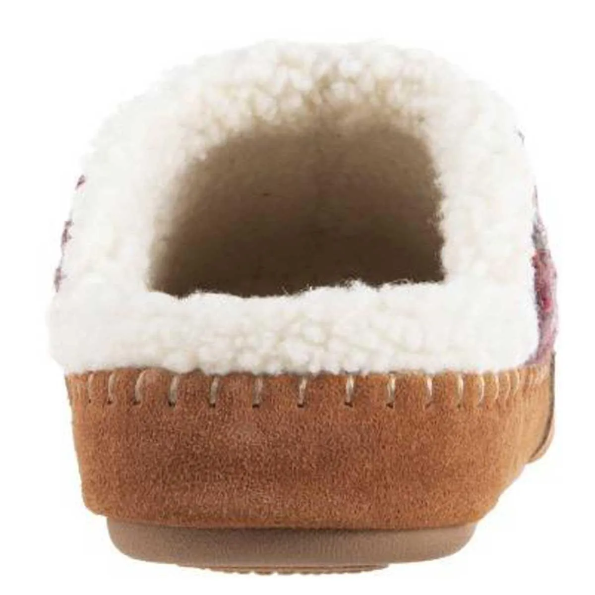 Acorn Women’s Clog - Sustainable Camden Garnet Wool Comfort, Small | A20136GARWS