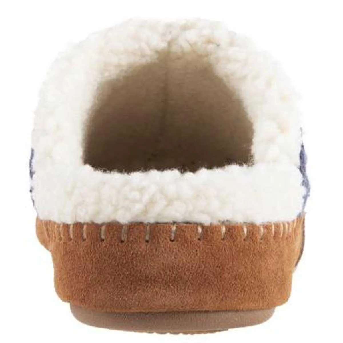 Acorn Women’s Clog - Sustainable Camden Navy Wool Rubber Outsole, M | A20136NBLWM