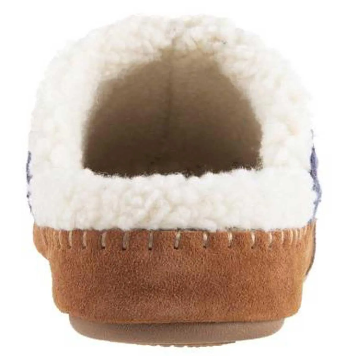 Acorn Women’s Clog - Sustainable Camden Navy Wool Rubber Outsole, S | A20136NBLWS