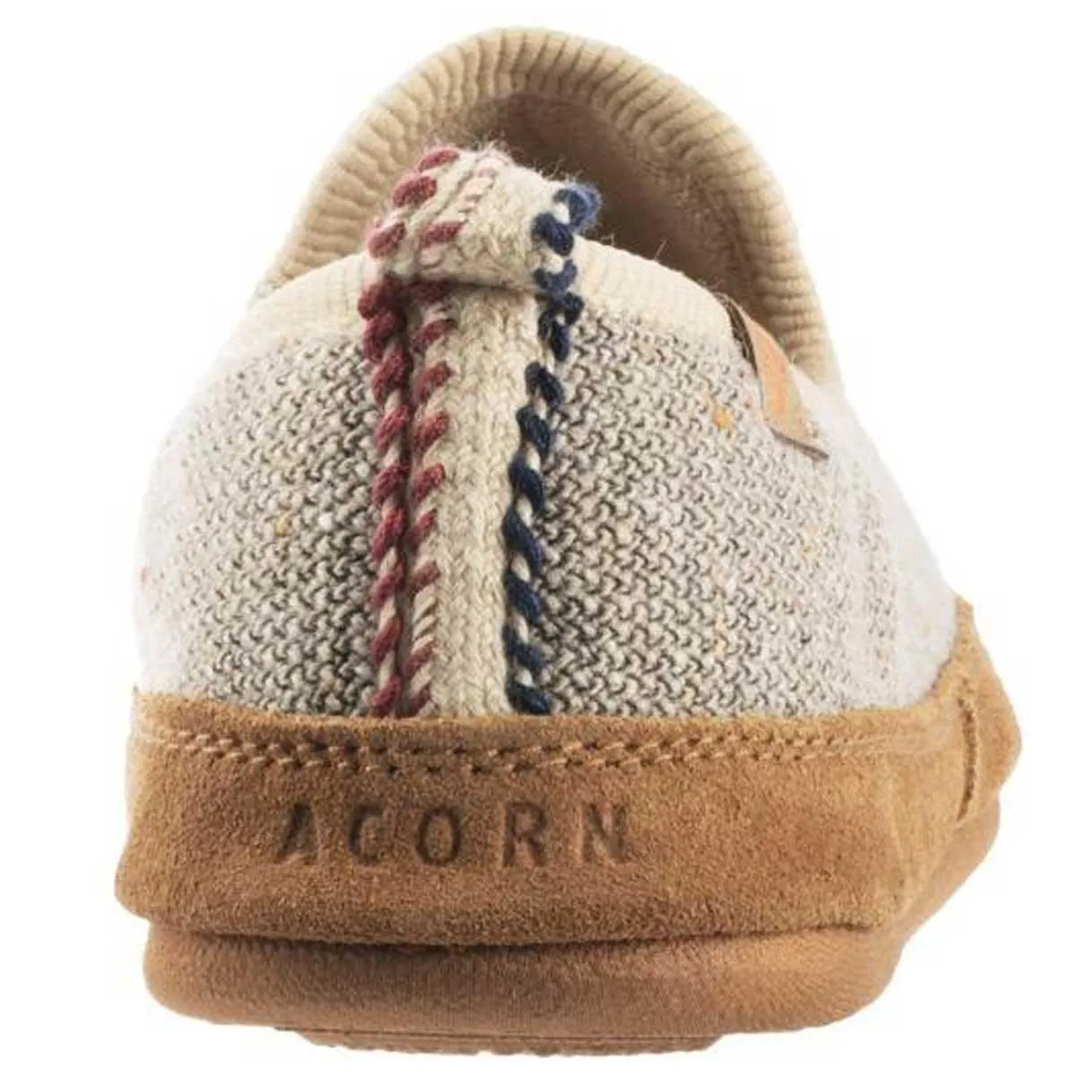 Acorn Women’s Loafer - Bristol Lightweight Knitted Pebble, X-Large | A20015PEBWXL