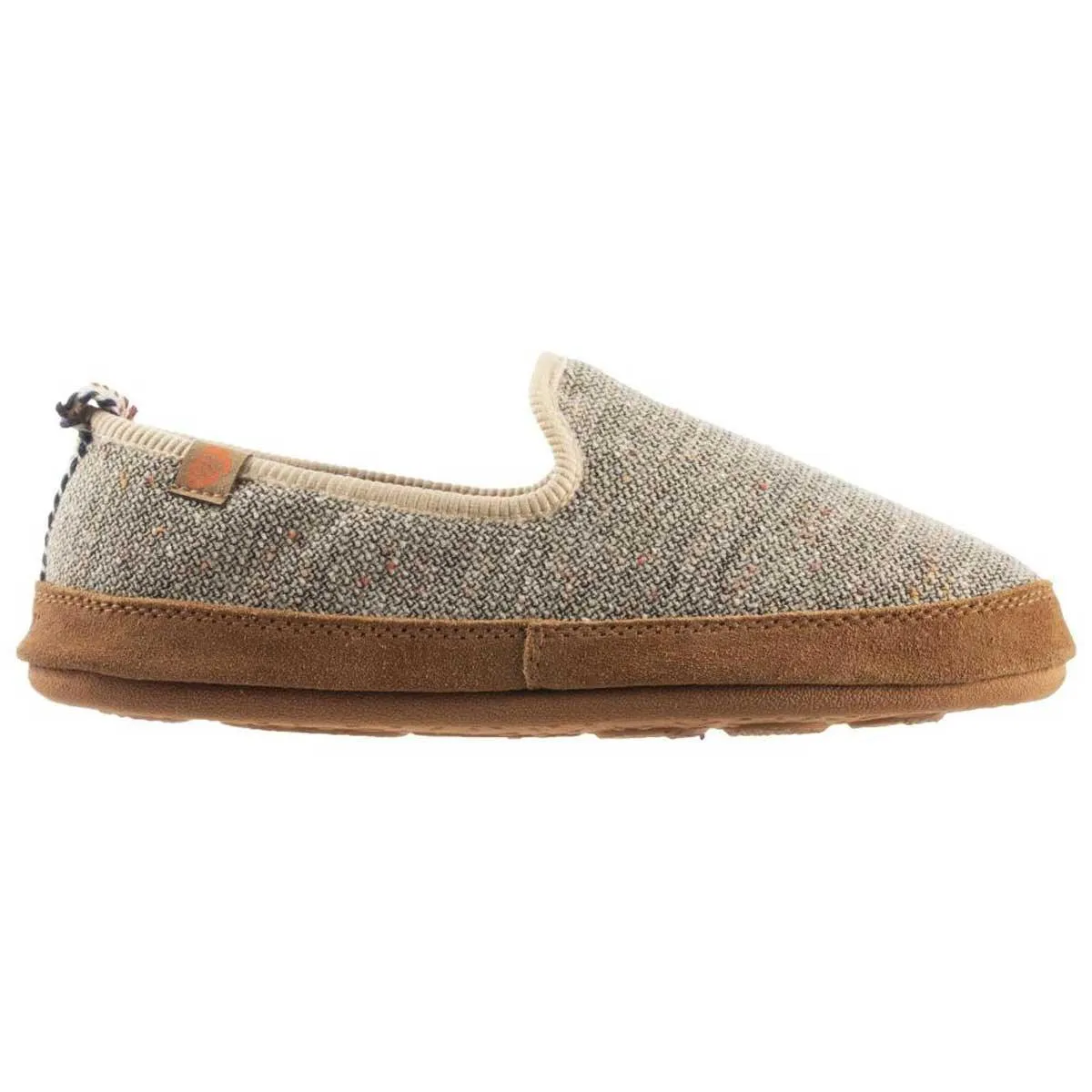 Acorn Women’s Loafer - Bristol Lightweight Knitted Pebble, X-Large | A20015PEBWXL
