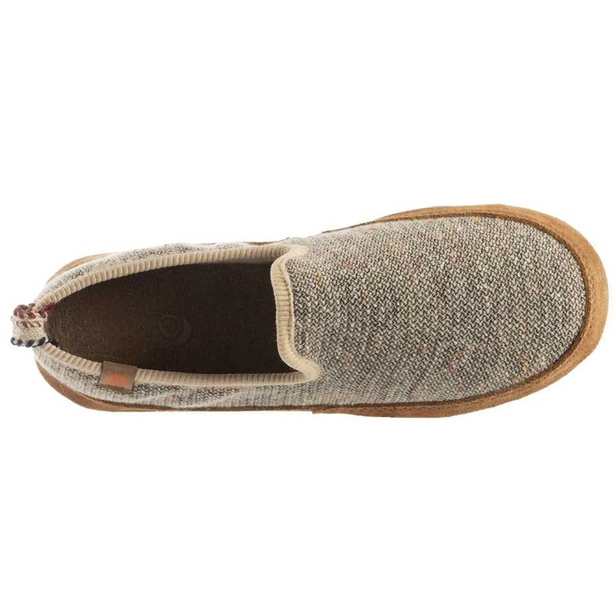 Acorn Women’s Loafer - Bristol Lightweight Knitted Pebble, X-Large | A20015PEBWXL
