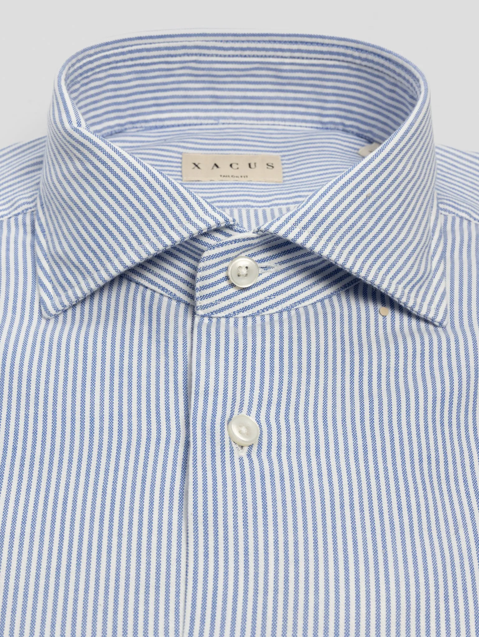 Blue/White Striped Cotton Shirt