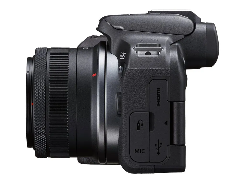 Canon EOS R10 - Digital camera - mirrorless - 24.2 MP - APS-C - 4K / 60 fps - 2.5x optical zoom RF-S 18-45mm F4.5-6.3 IS STM 5331C009