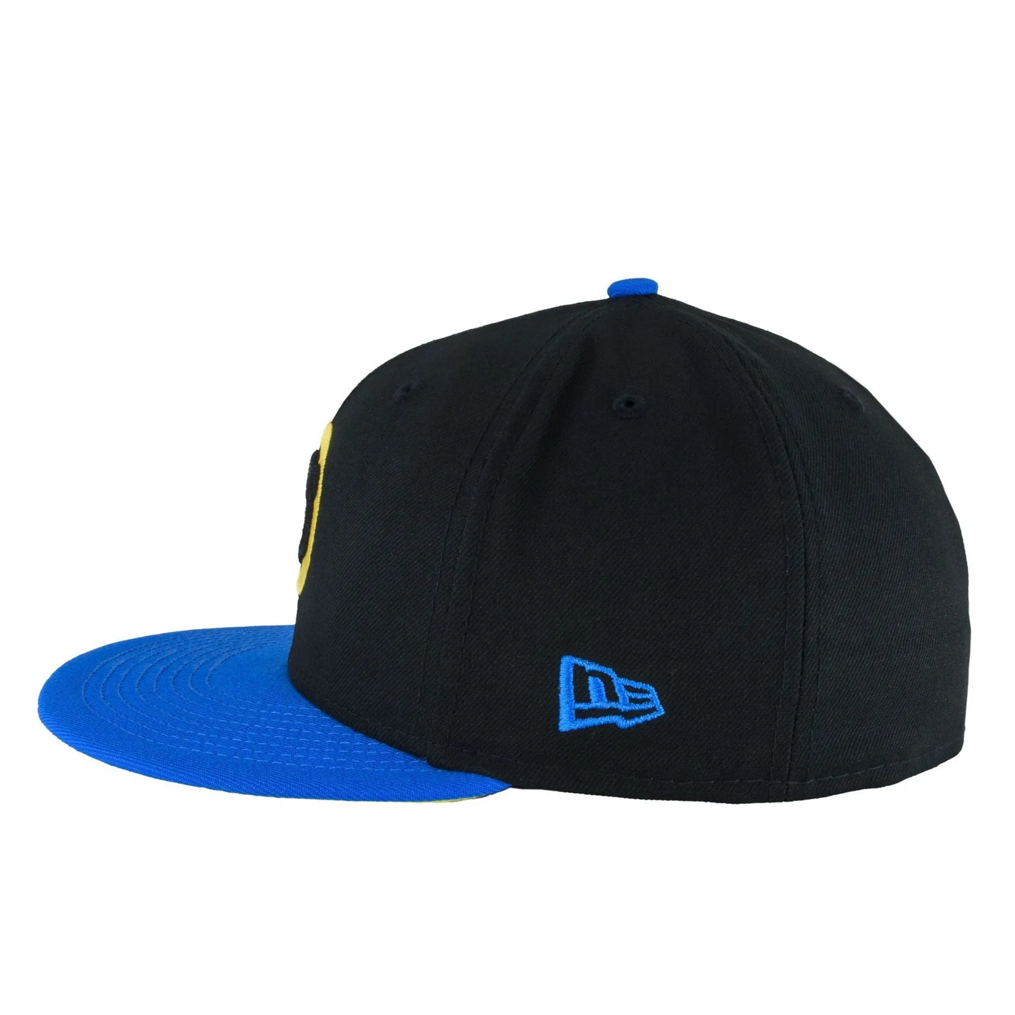 Chicago Cubs Black/Southwest Blue 1990 ASG New Era 59FIFTY Fitted Hat