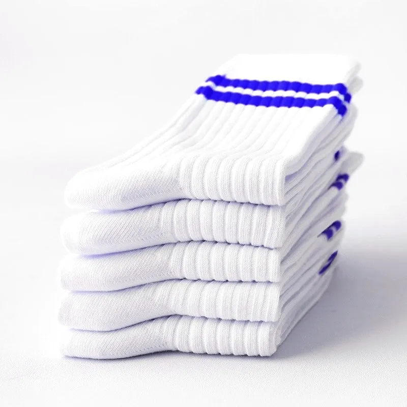 Cotton Socks 5 pairs - C4B 04 Middle Tube Style