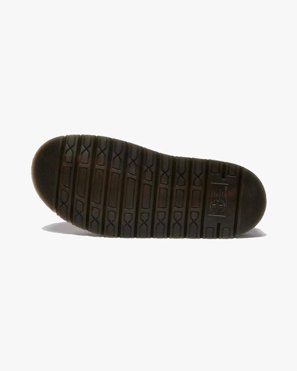 Dr Martens Archive Fisherman Sandals - Dark Brown Croc Emboss Analine Leather
