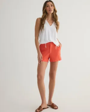 Elle Playa Trouser Short - Sicilian Orange