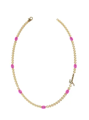Gold Multi Charms Necklace