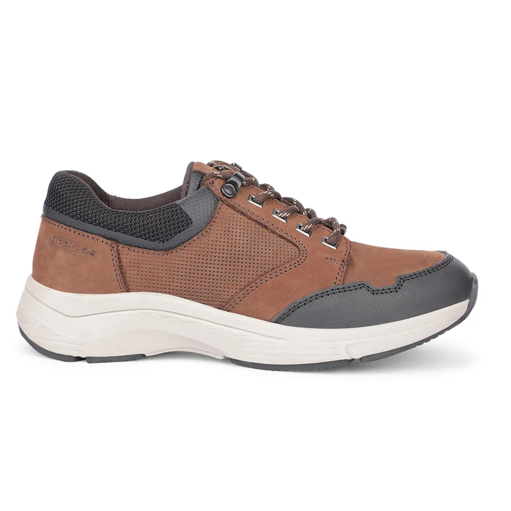 Healers Casual Brown Lacing Shoes For Men A576-05 By Liberty