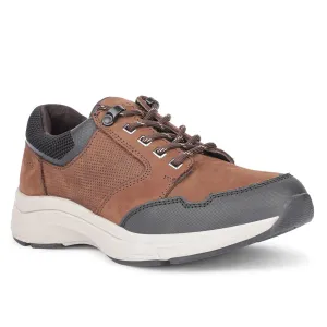 Healers Casual Brown Lacing Shoes For Men A576-05 By Liberty