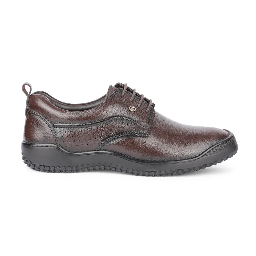 Healers Casual Brown Lacing Shoes For Men B049-01 By Liberty