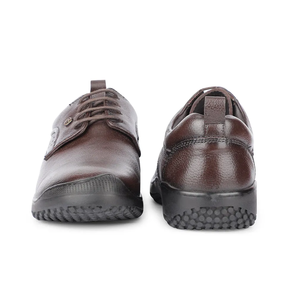 Healers Casual Brown Lacing Shoes For Men B049-01 By Liberty