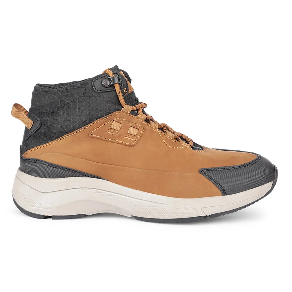 Healers Casual Camel Lacing Shoes For Men A576-01 By Liberty