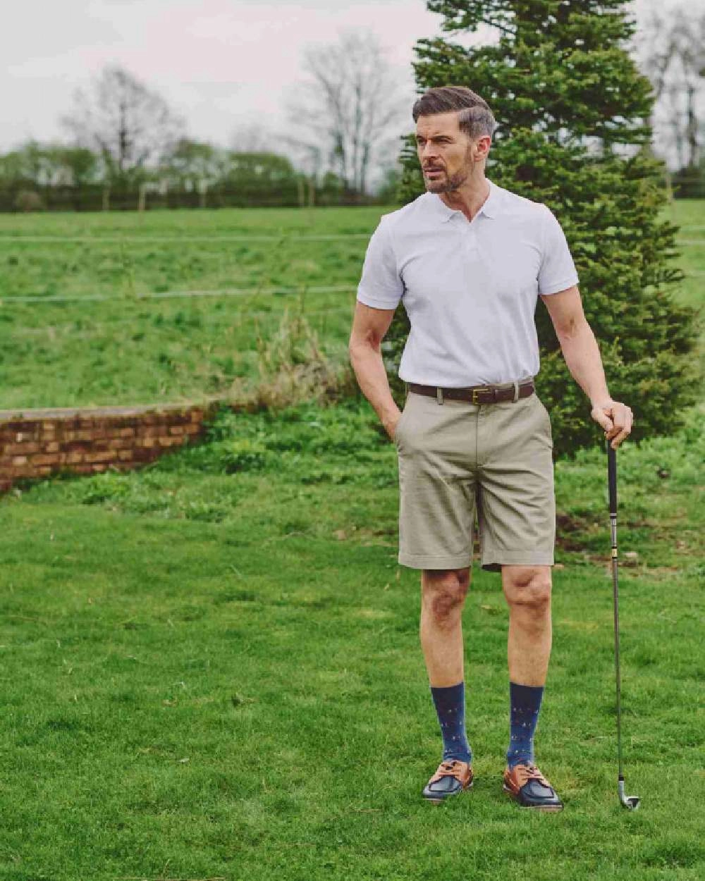 HJ Hall Mens Golf Socks 3 Pair Pack