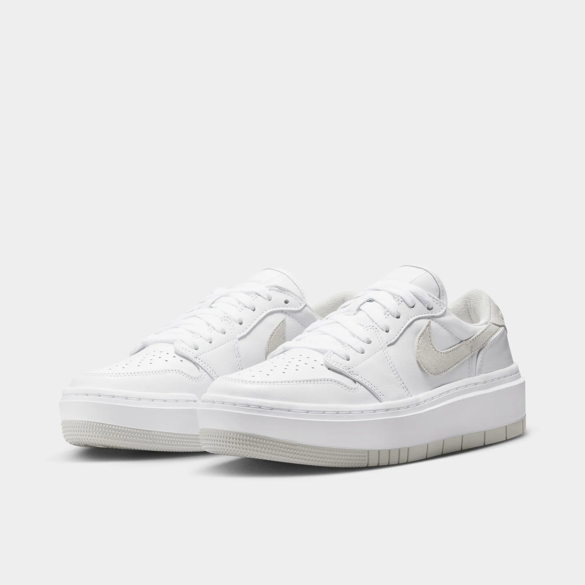 Jordan Women's 1 Elevate Low White / Neutral Grey - White
