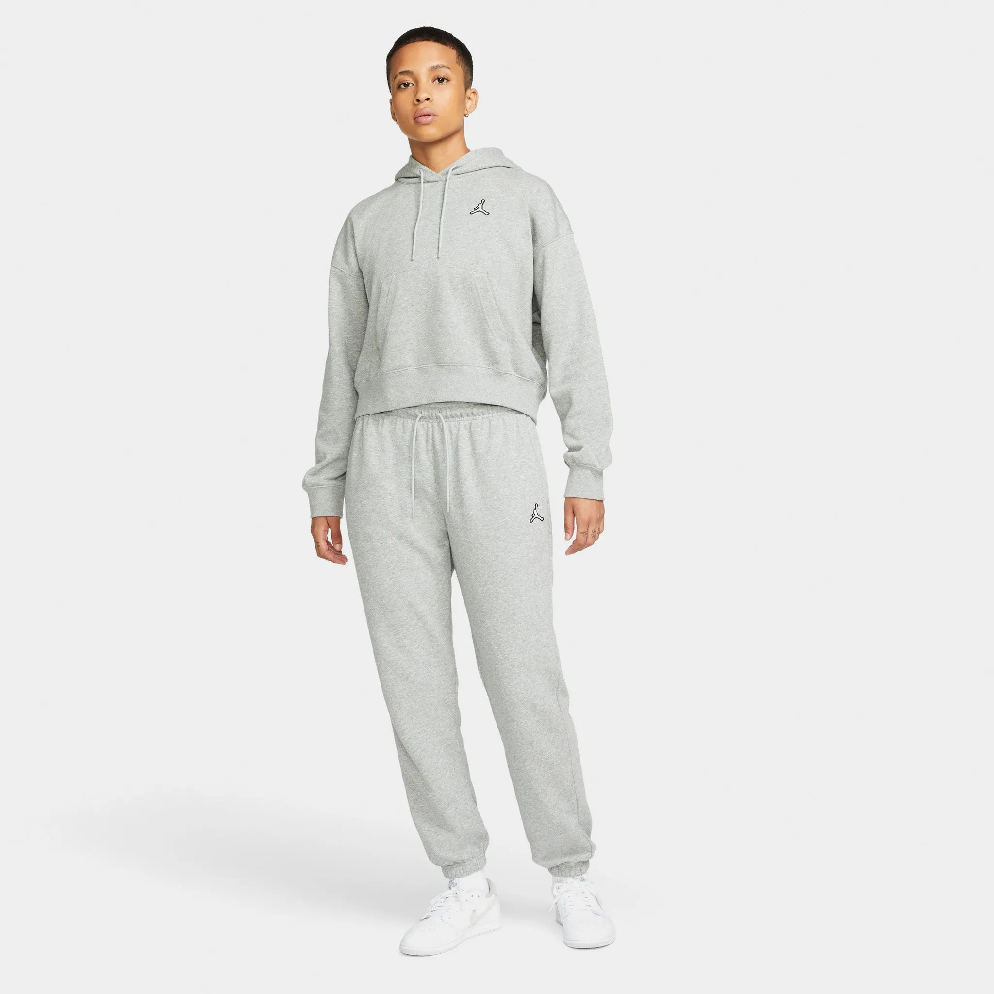 Jordan Women's Essentials Fleece Pants / Dark Grey Heather