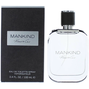 Kenneth Cole Men's EDT Spray - Mankind Cedar, Vetiver, Cinnamon Heart Notes, 3.4 oz