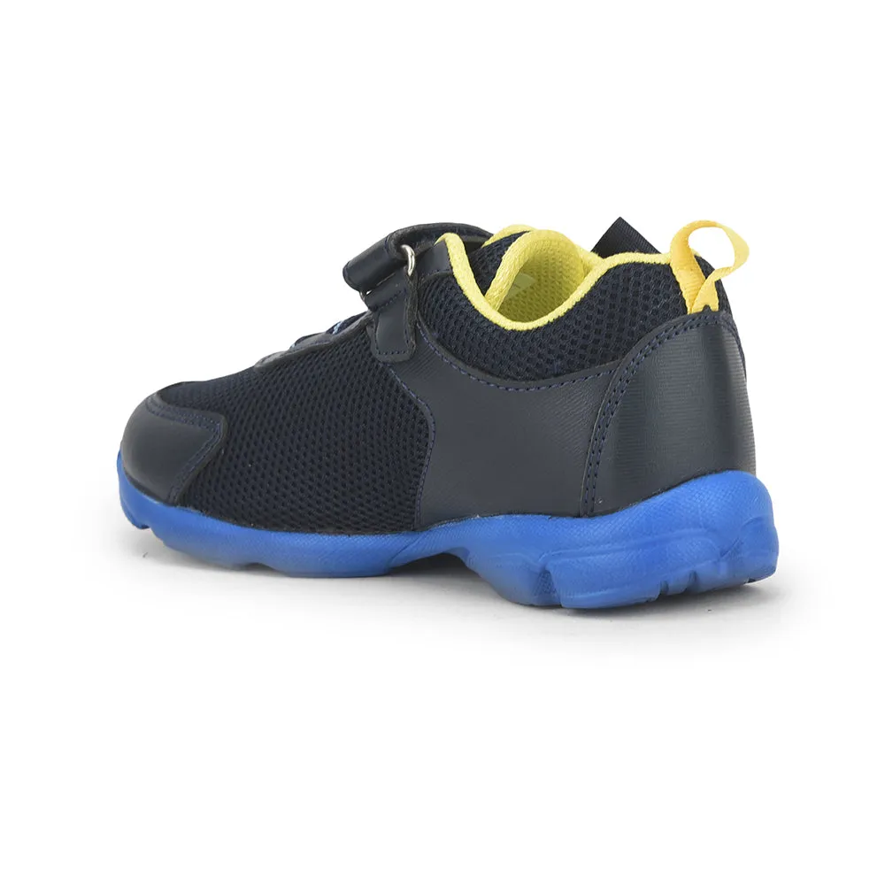 Lucy & Luke (Blue) Casual Non Lacing Shoes For Kids KSN-32 By Liberty