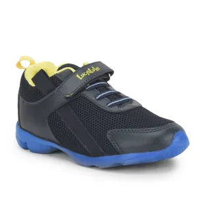 Lucy & Luke (Blue) Casual Non Lacing Shoes For Kids KSN-32 By Liberty