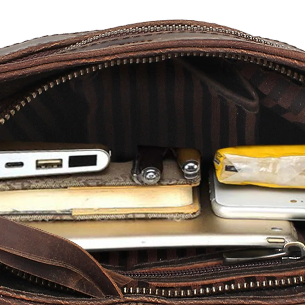 Lucy Leather Sling Women’s Messenger Bag
