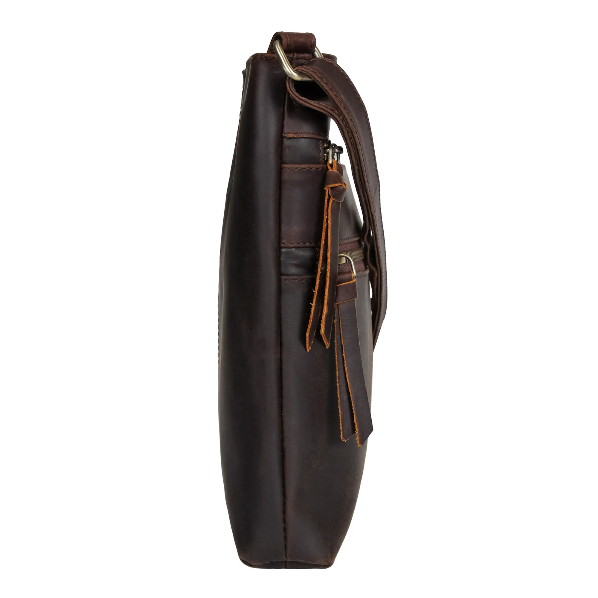 Lucy Leather Sling Women’s Messenger Bag