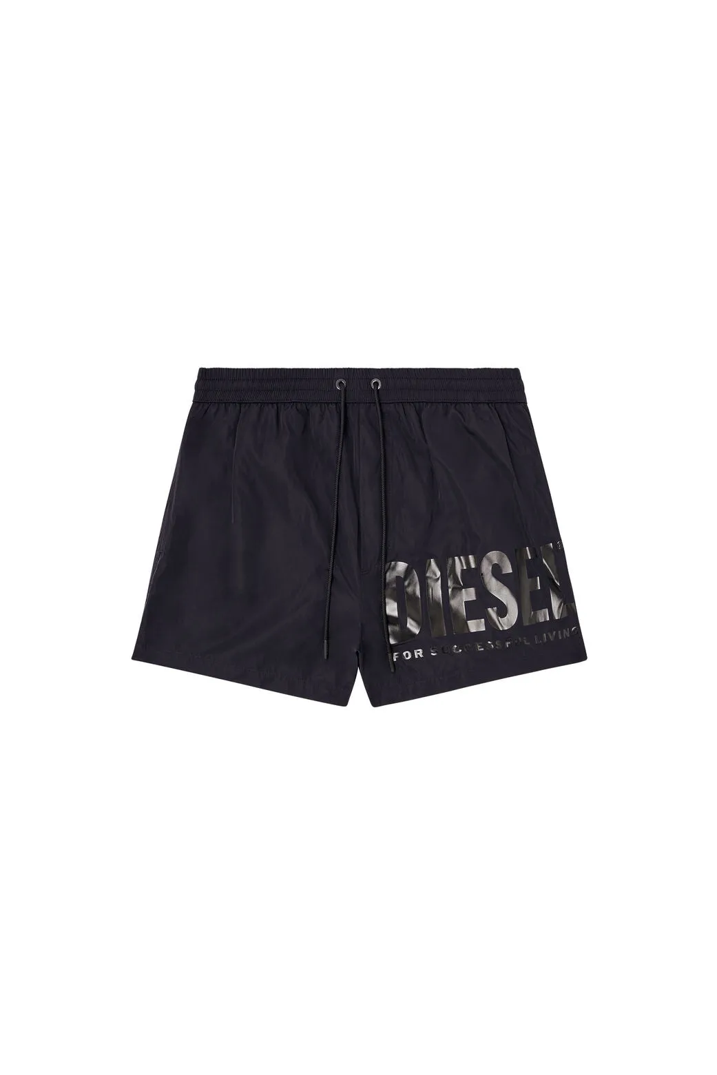 Mario-34-D-Core Swim shorts with logo print Black