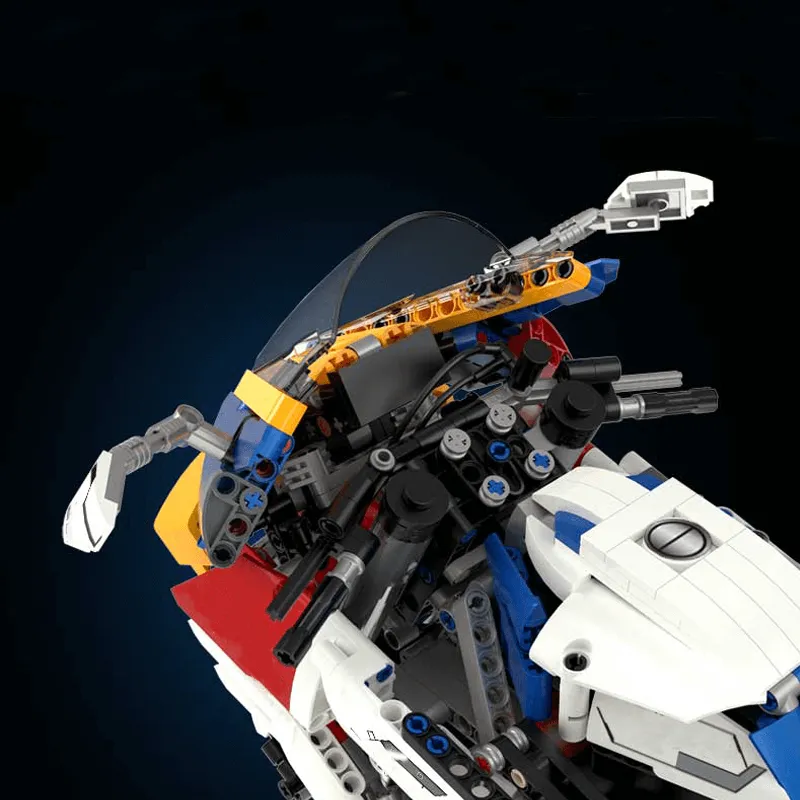 Multicolor Edition Sports Bike 1768pcs