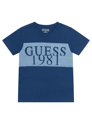 Navy Blue 1981 Logo T-Shirt (2-7)