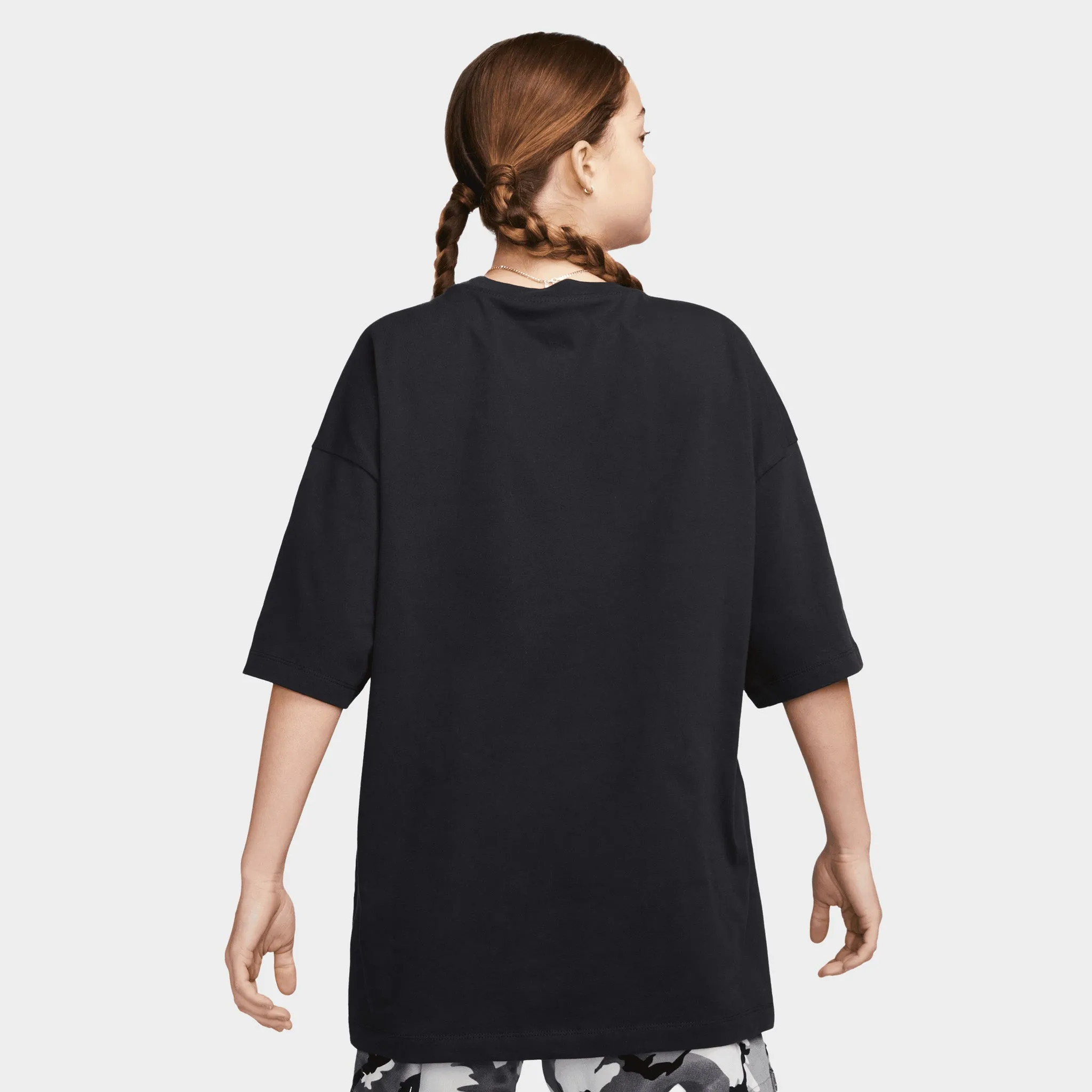 Nike Sportswear Women's Essential Oversized T-shirt Black / White