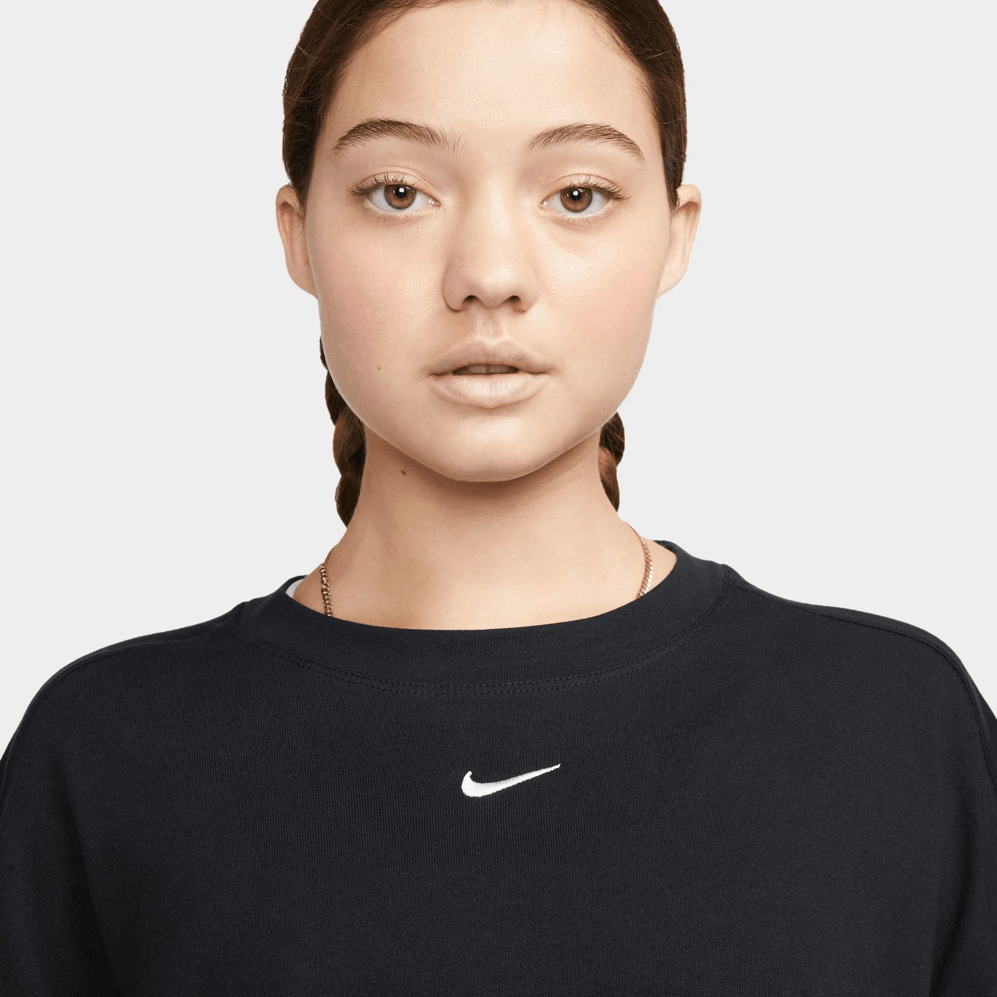 Nike Sportswear Women's Essential Oversized T-shirt Black / White