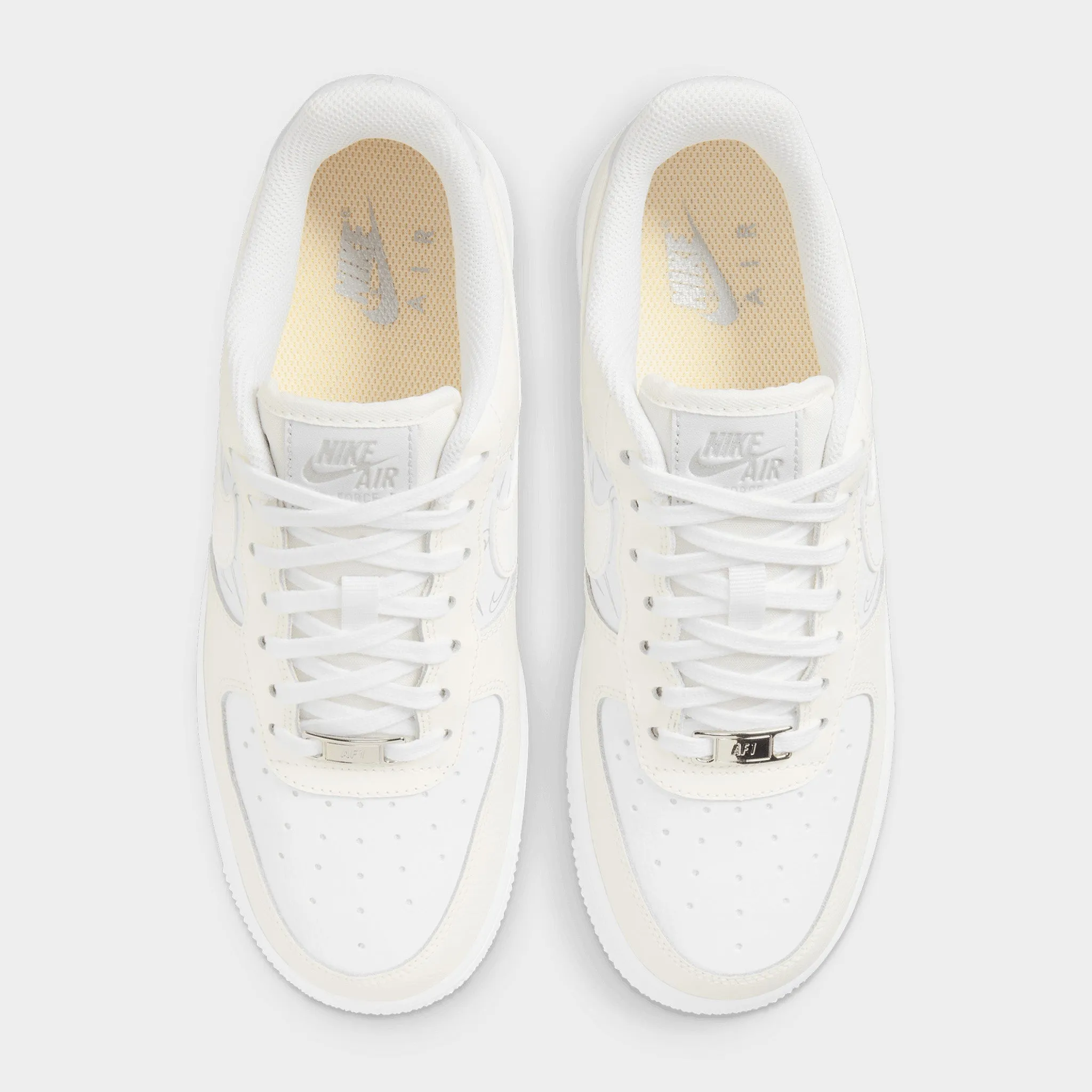 Nike Women's Air Force 1 `07 Sail / White - Pure Platinum