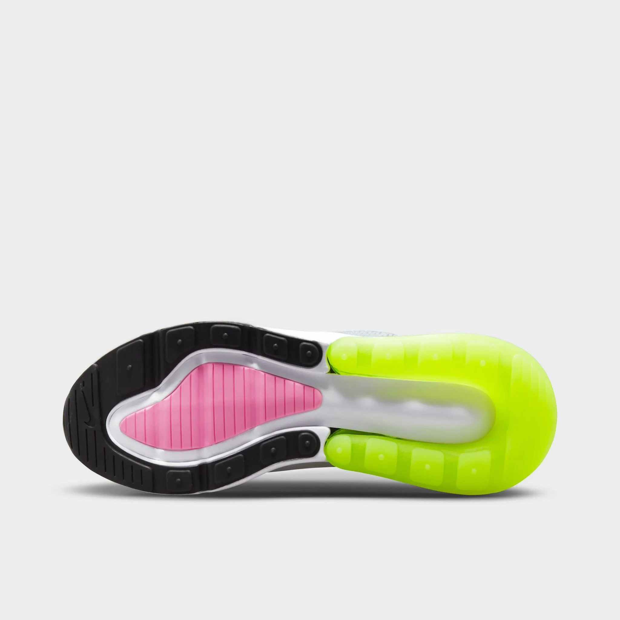 Nike Women's Air Max 270 Pure Platinum / Black - Volt