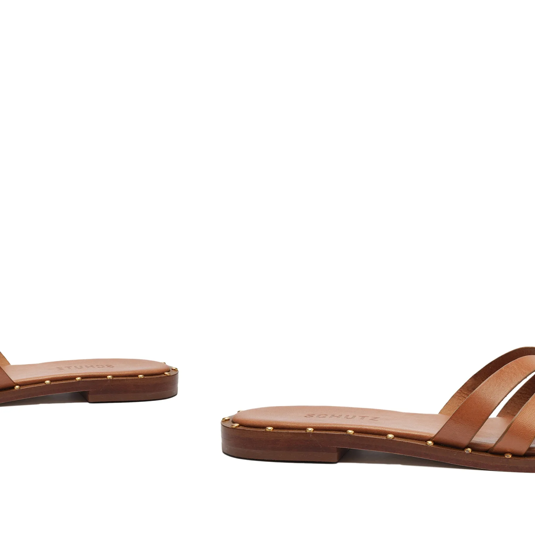 Phoenix Flat Leather Sandal