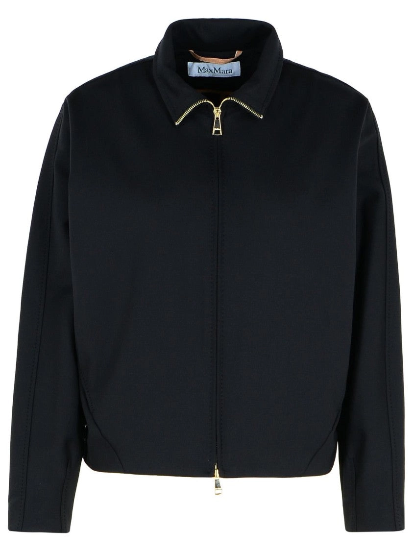 'Plava' Black Polyamide Blend Sweatshirt