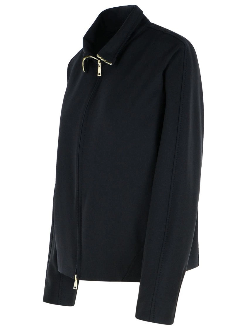 'Plava' Black Polyamide Blend Sweatshirt