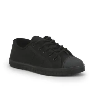 Prefect Black Lacing PT School Shoes For Kids TENNIS-E By Liberty