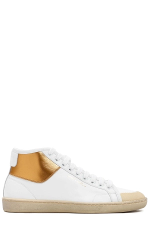 Saint Laurent Court Classic Lace-Up Sneakers