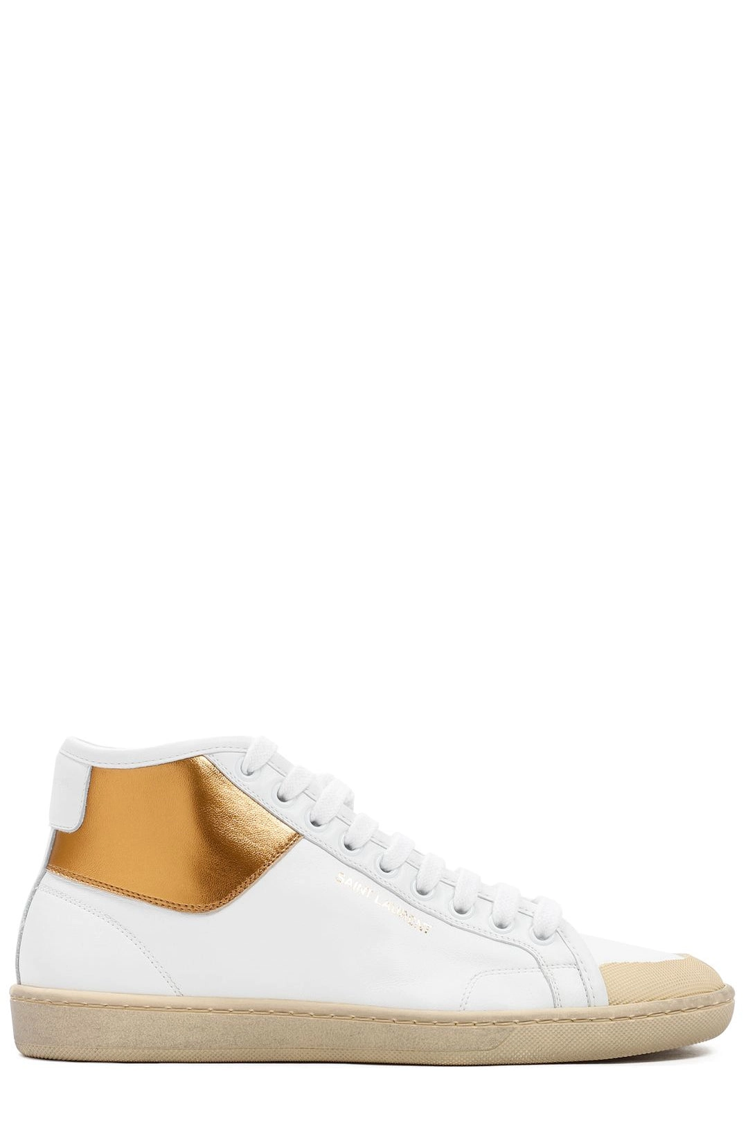 Saint Laurent Court Classic Lace-Up Sneakers