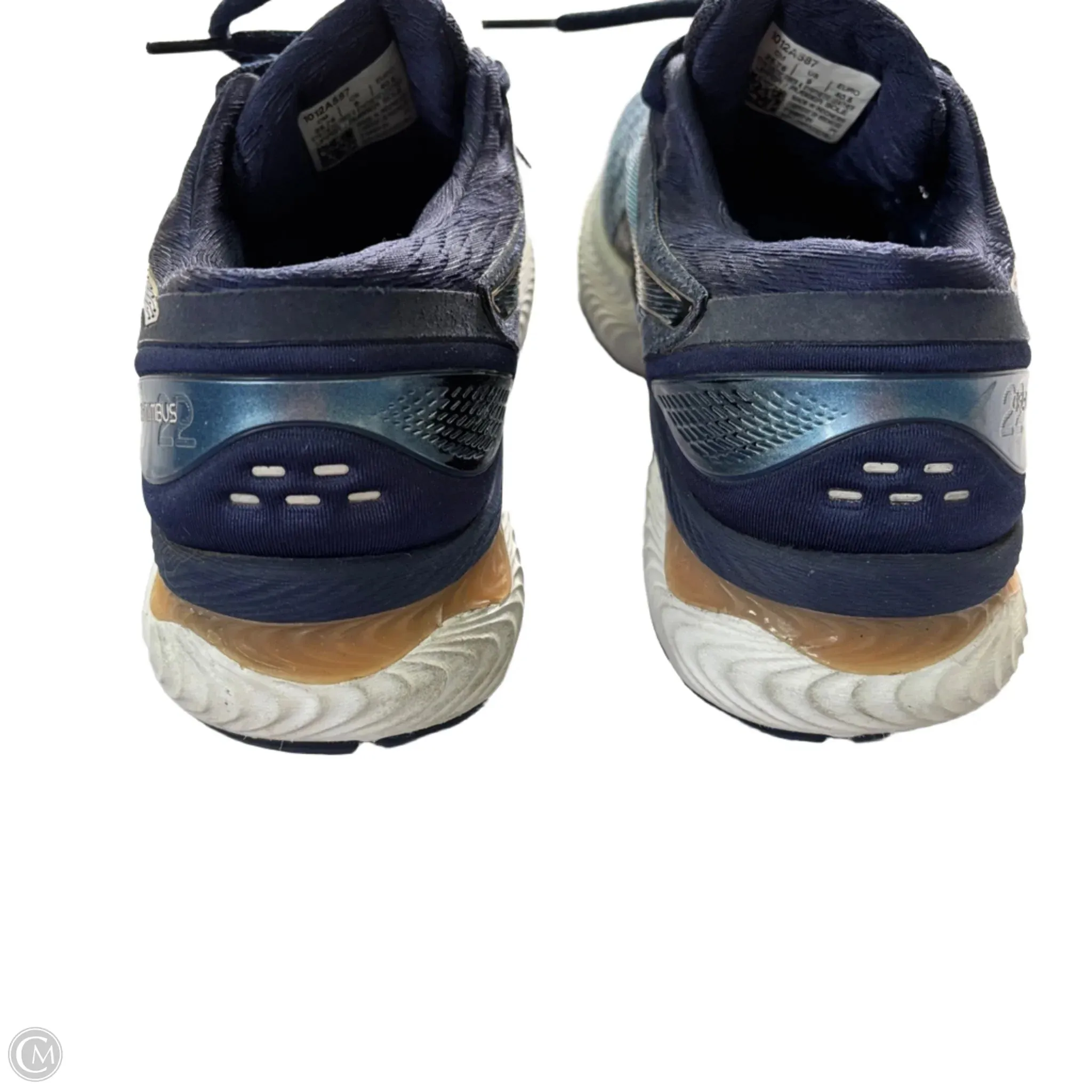 Shoes Athletic By Asics In Navy, Size: 9